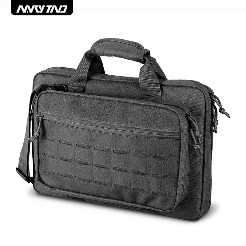 Laptop Accessories Box - Kilitlenebilir Taktik Silah Çantası, Molle Sistemli