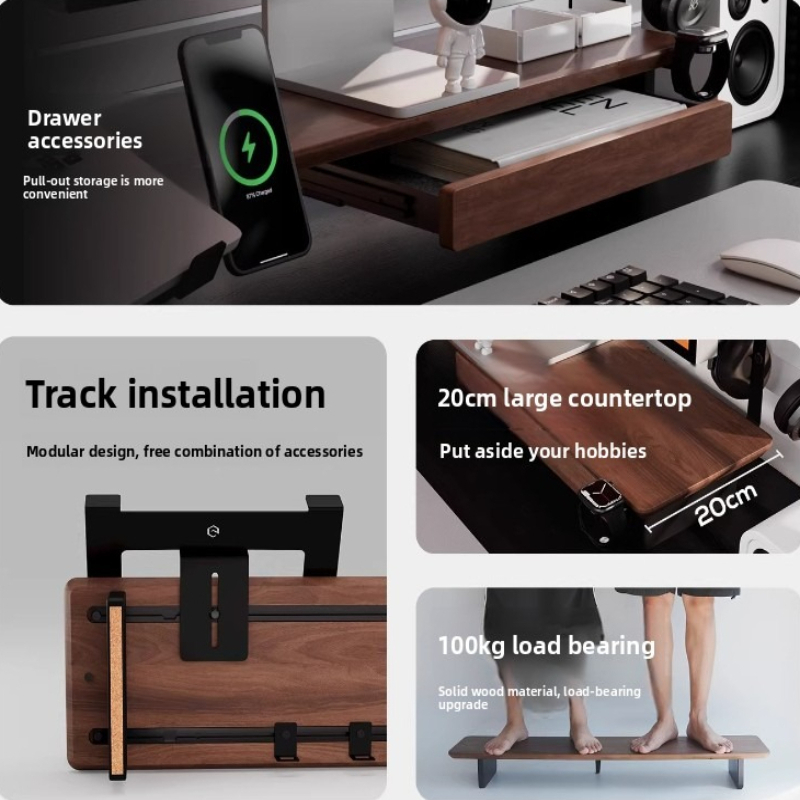 Laptop Accessories Box - Z3 Pro Aksesuar Monitörü Metal Saklama