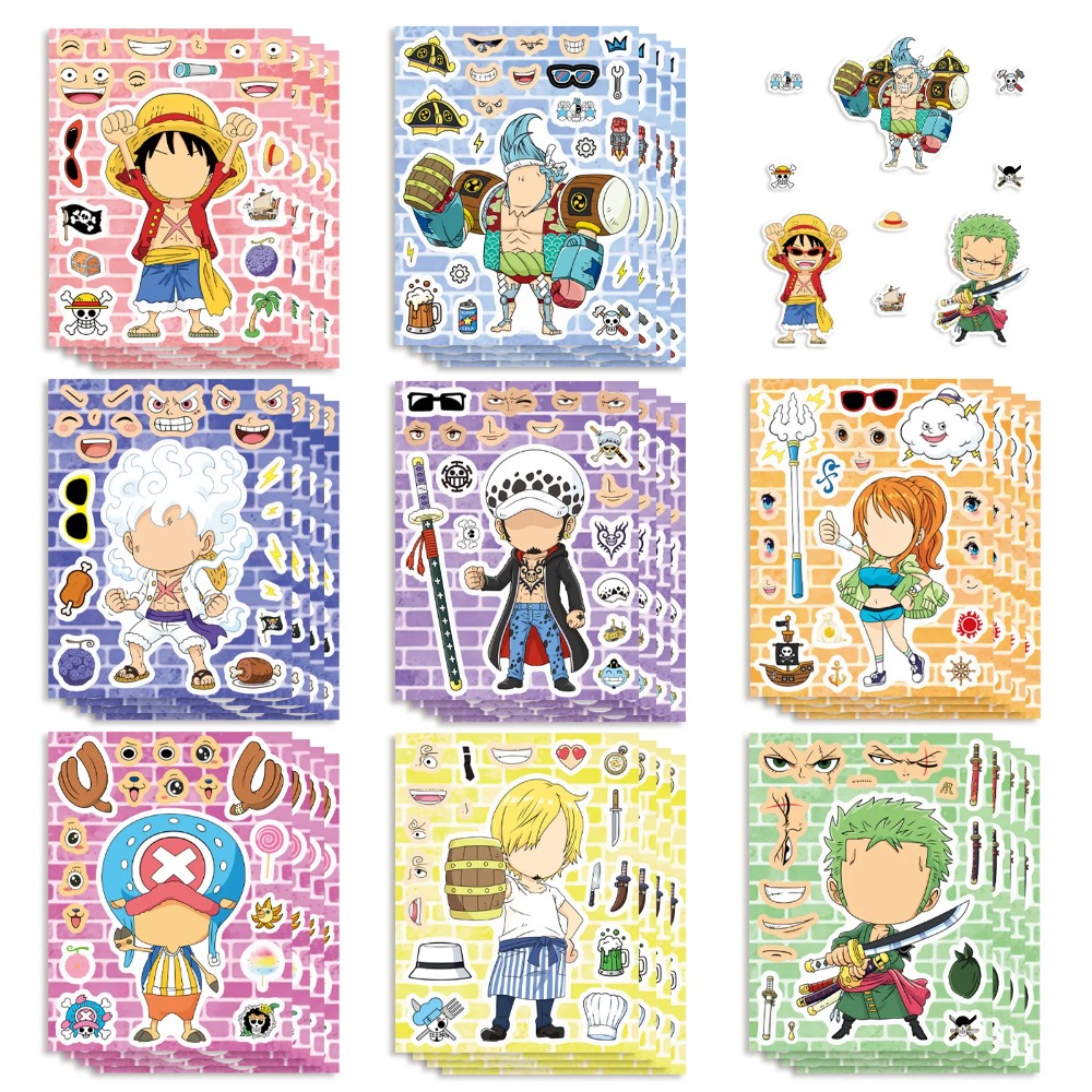 Laptop Accessories Kids - 8/16/24 Sayfa Tek Parça Luffy Çocuk