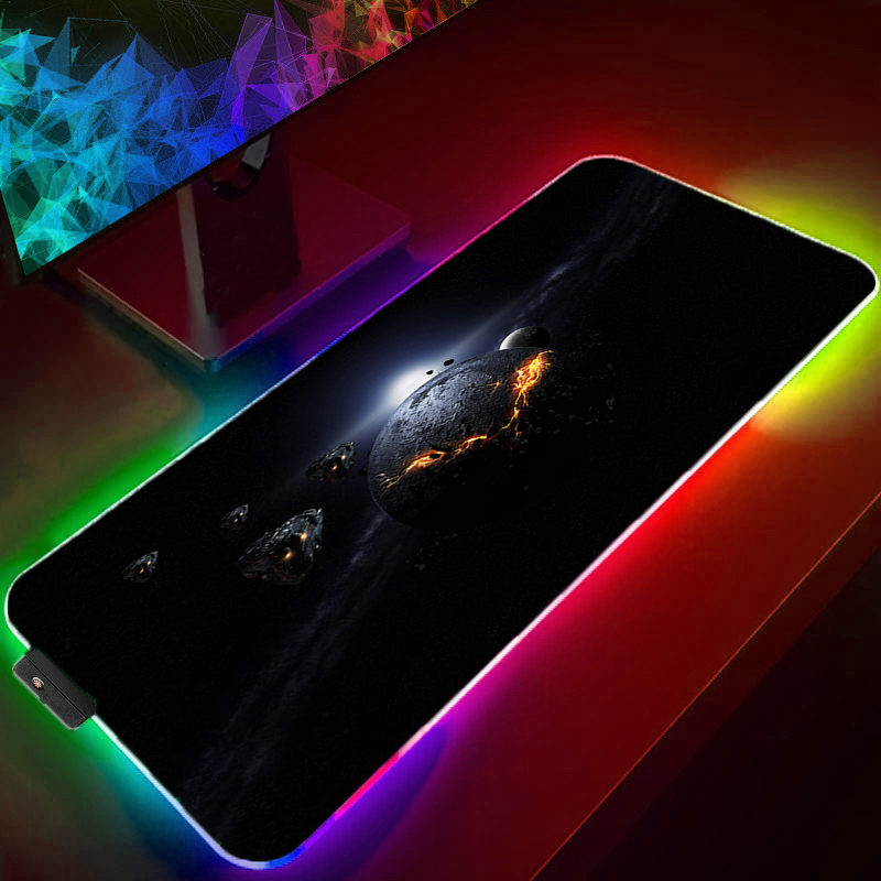 RGB Mouse Pad Gamer Büyük oyun - Laptop Accessories Online incelemesi ve fiyatı