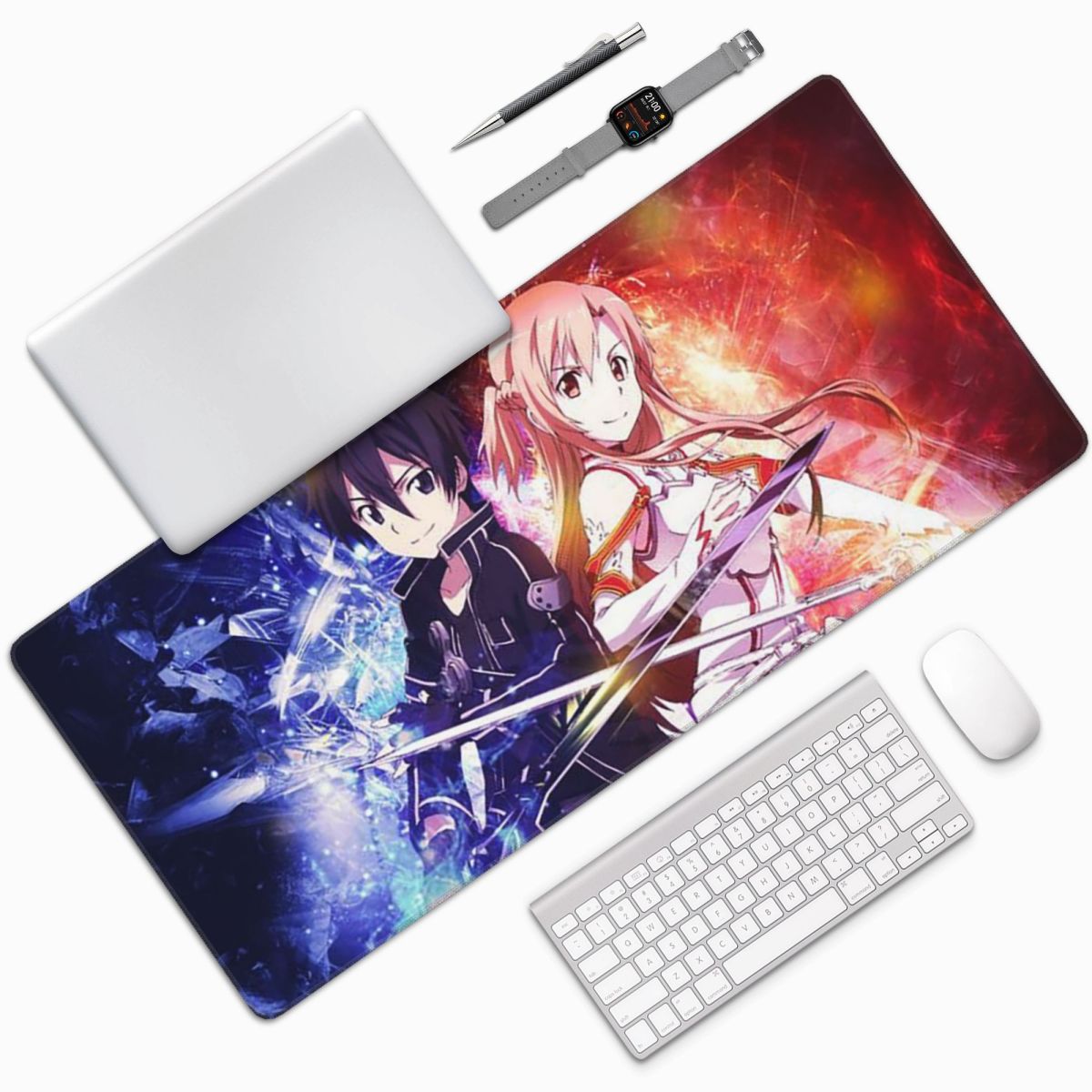 Büyük Mouse Pad Sword Art Onli - Laptop Accessories Online incelemesi ve fiyatı