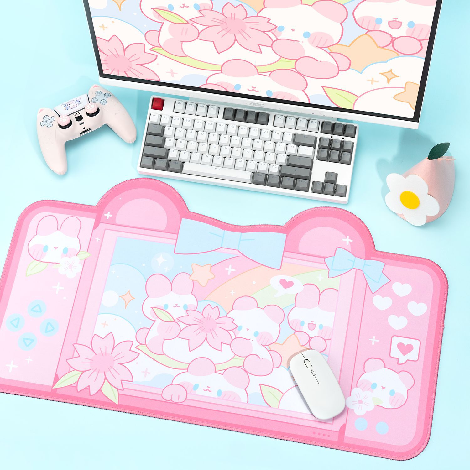 Ekstra büyük Kawaii oyun Mouse - Laptop Accessories Gaming incelemesi ve fiyatı