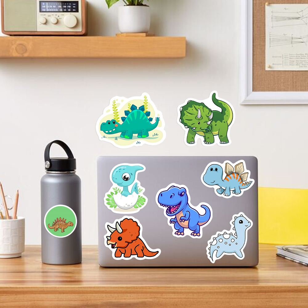Sevimli Güzel dinozor Çıkartma - Laptop Accessories Kids incelemesi ve fiyatı