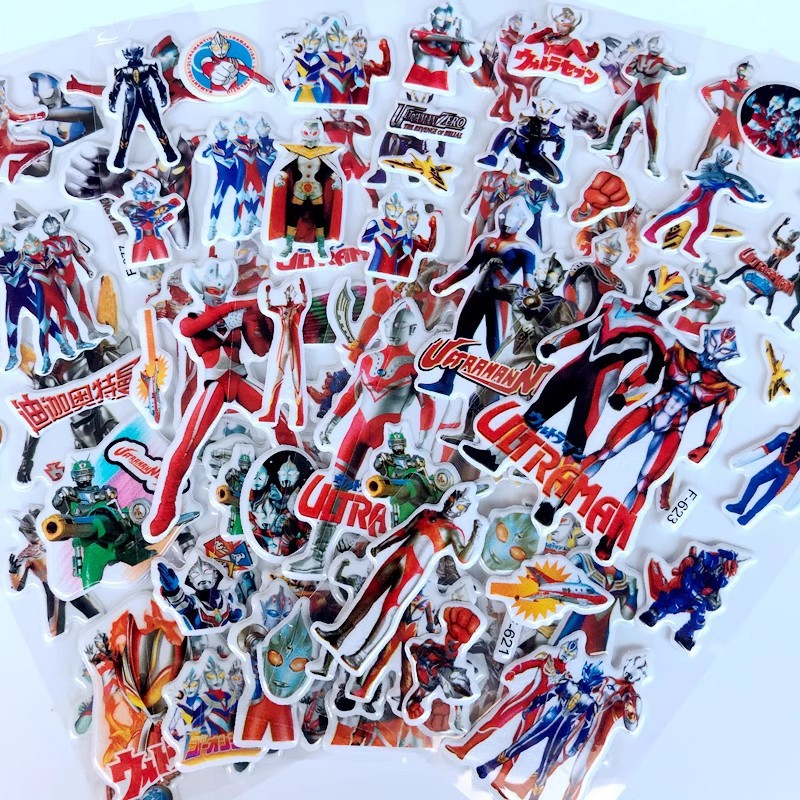 10 adet Karikatür Ultraman 3D  - Laptop Accessories Kids incelemesi ve fiyatı