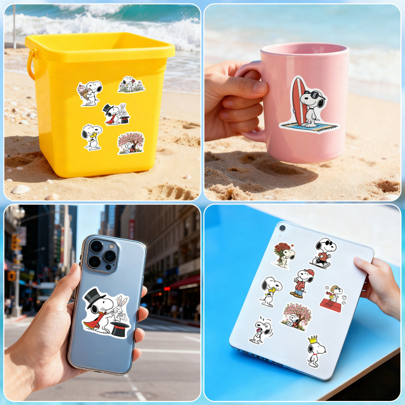 50 adet Kawaii Karikatür Snoop - Laptop Accessories Kids incelemesi ve fiyatı