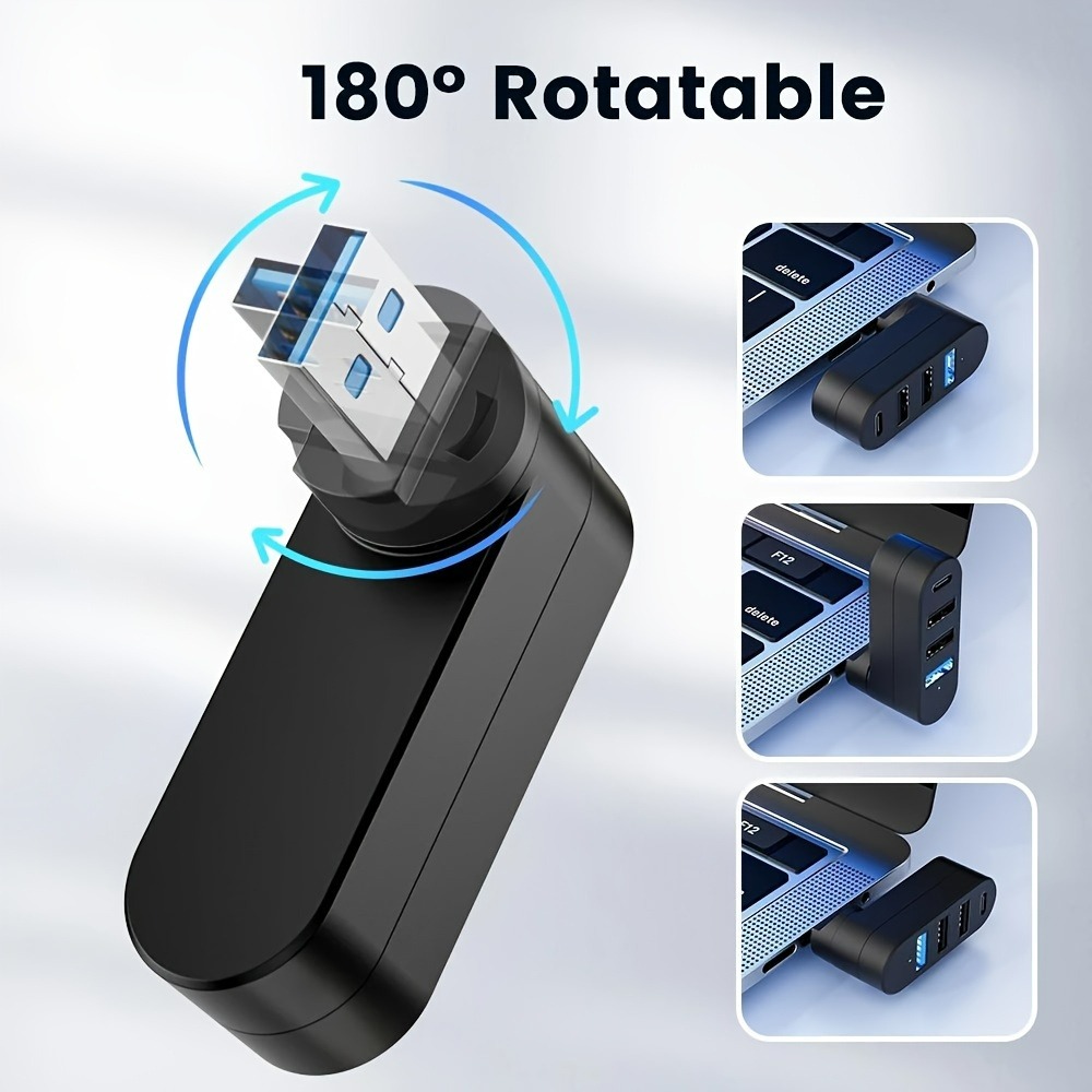 Mini Splitter 4 Port USB Hub 3 - Laptop Accessories Box incelemesi ve fiyatı