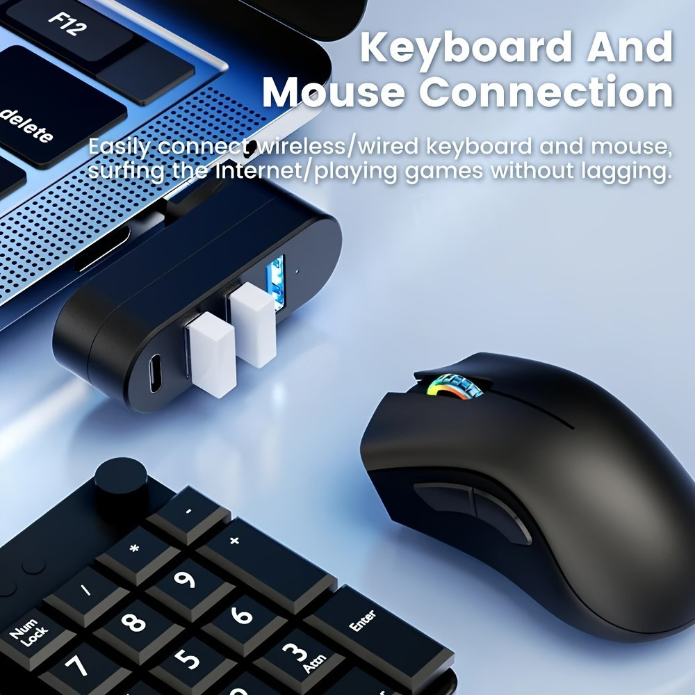 Mini Splitter 4 Port USB Hub 3 - Laptop Accessories Box incelemesi ve fiyatı