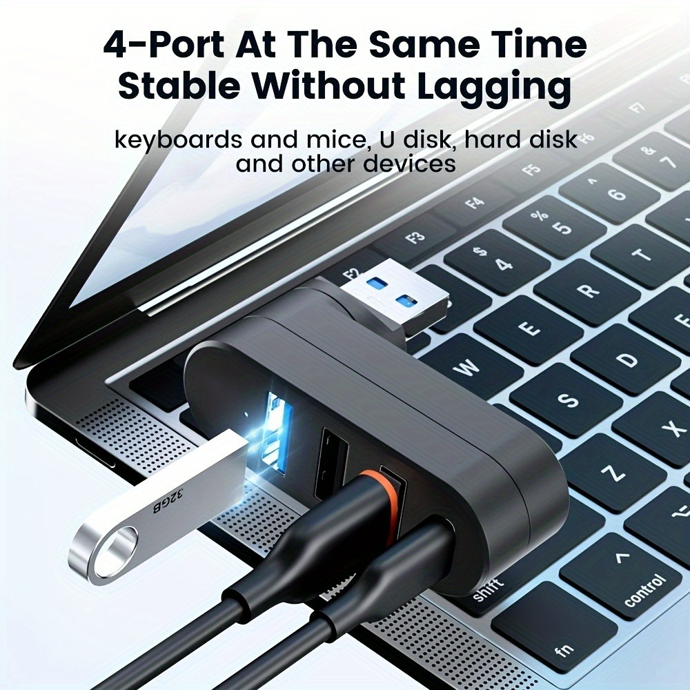Mini Splitter 4 Port USB Hub 3 - Laptop Accessories Box incelemesi ve fiyatı